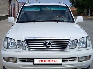 1999 Lexus LX 470 II, белый, 1400000 рублей, вид 1