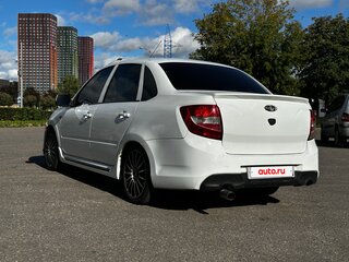 2015 Lada (ВАЗ) Granta Sport I, белый, 650000 рублей, вид 5
