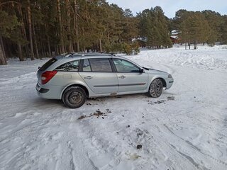 2002 Renault Laguna II, серебристый, 265000 рублей, вид 4