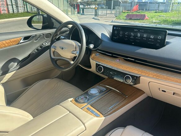 2022 Genesis G80 II, чёрный, 4219000 рублей - вид 34