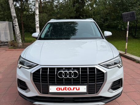 2022 Audi Q3 35 TFSI II (F3), белый, 3300000 рублей, вид 2