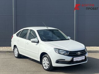 2019 Lada (ВАЗ) Granta I Рестайлинг, белый, 490000 рублей, вид 3