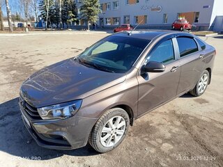 2021 Lada (ВАЗ) Vesta I, коричневый, 1170000 рублей, вид 2