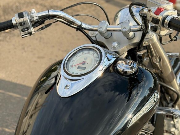 2003 Yamaha XVS1100, чёрный, 445000 рублей - вид 11