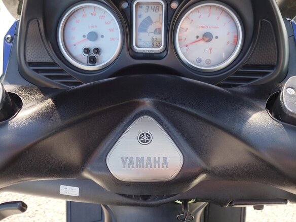 2006 Yamaha TMAX, синий, 400000 рублей - вид 12