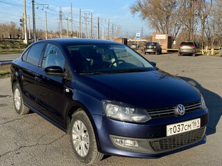 2014 Volkswagen Polo V, синий, 1000000 рублей, вид 5