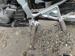 1991 Honda Transalp 400, чёрный, 255000 рублей, вид 5
