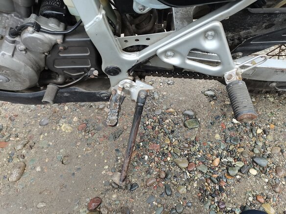 1991 Honda Transalp 400, чёрный, 255000 рублей - вид 4