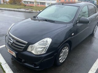2013 Nissan Almera III (G15), чёрный, 1280000 рублей, вид 3