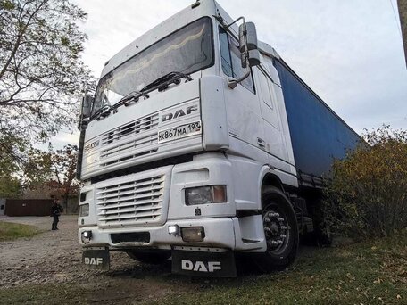 1999 DAF 95XF, белый, 2200000 рублей, вид 1