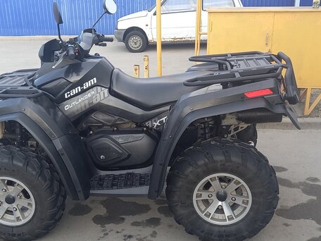 2009 BRP Can-Am Outlander 650, чёрный, 850000 рублей, вид 5