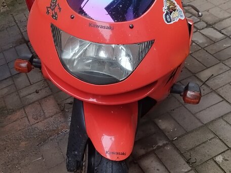 1999 Kawasaki ZX-6 Ninja, оранжевый, 260000 рублей, вид 2