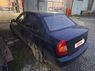 2007 Hyundai Accent ТагАЗ II, синий, 340000 рублей, вид 3