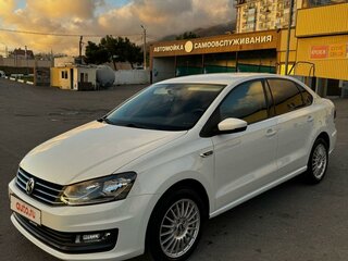 2019 Volkswagen Polo V Рестайлинг, белый, 1600000 рублей, вид 4