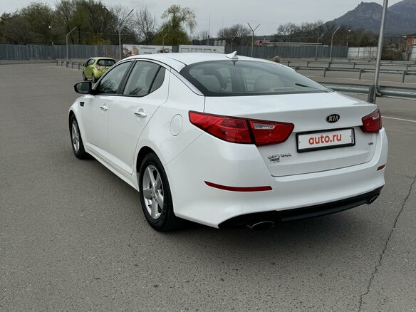 2015 Kia Optima III Рестайлинг, белый, 1950000 рублей - вид 4