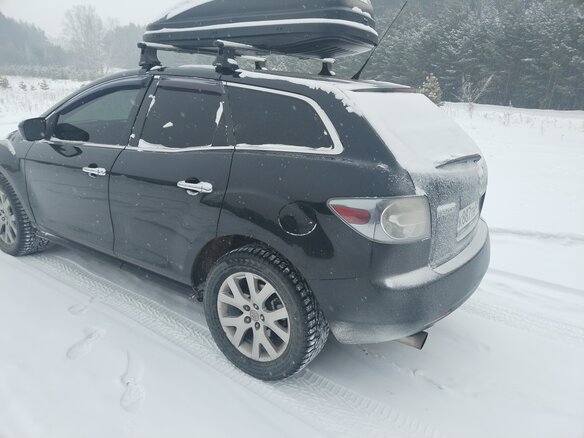 2007 Mazda CX-7 I, чёрный, 850000 рублей - вид 3