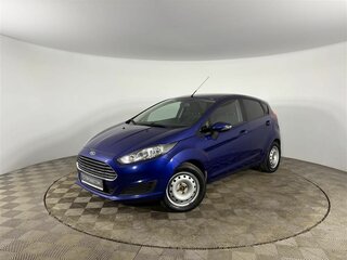2015 Ford Fiesta Mk6 Рестайлинг, синий, 669000 рублей, вид 1