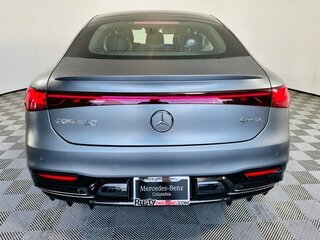 2024 Mercedes-Benz EQS 450 I, серый, 13930670 рублей, вид 4