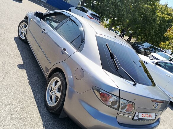 2006 Mazda 6 I (GG) Рестайлинг, серебристый, 470000 рублей - вид 6