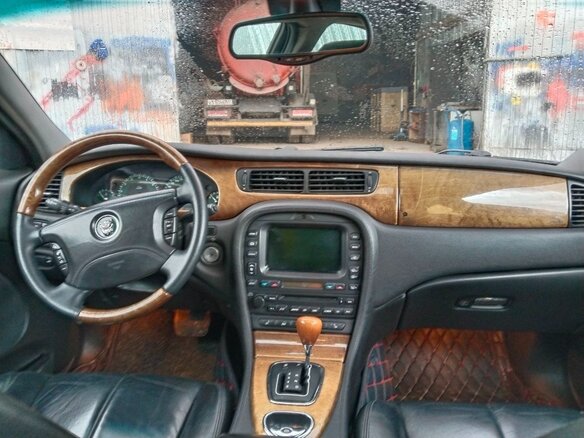 2003 Jaguar S-Type I, чёрный, 888888 рублей - вид 16