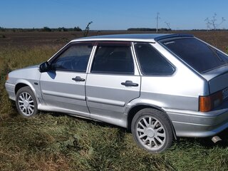 2009 Lada (ВАЗ) 2114, серебристый, 150000 рублей, вид 4