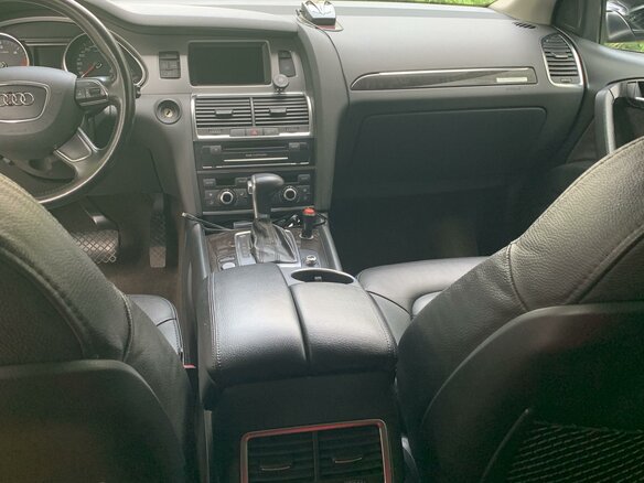 2012 Audi Q7 I (4L) Рестайлинг, чёрный, 1900000 рублей - вид 5