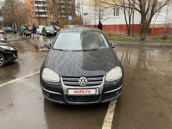 2008 Volkswagen Jetta V, чёрный, 699000 рублей - вид 1
