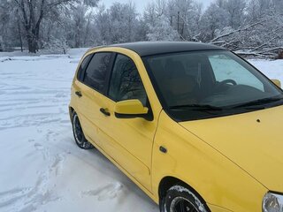 2011 Lada (ВАЗ) Kalina Sport I, жёлтый, 450000 рублей, вид 4