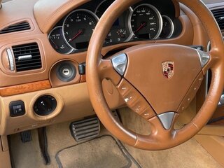 2005 Porsche Cayenne S I (955), чёрный, 1200000 рублей, вид 3