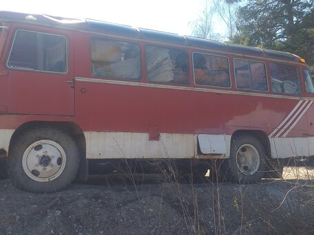 1989 ПАЗ 672, красный, 290000 рублей, вид 2