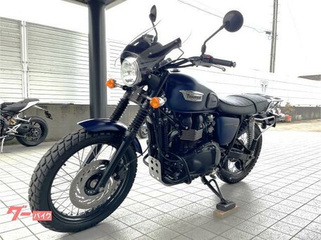 2014 Triumph Scrambler, синий, 770000 рублей, вид 3