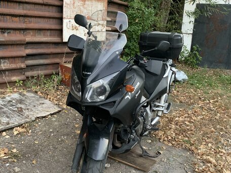 2007 Suzuki V-Strom 1000, чёрный, 550000 рублей, вид 3