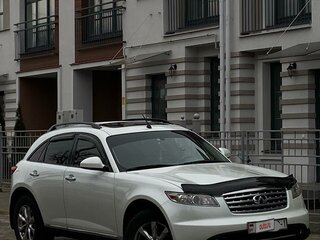 2007 Infiniti FX35 I (S50) Рестайлинг, белый, 1100000 рублей, вид 2