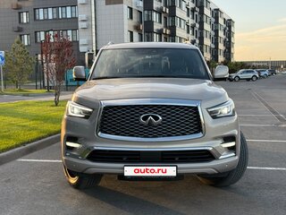 2018 Infiniti QX80 I Рестайлинг 2, бежевый, 4750000 рублей, вид 2