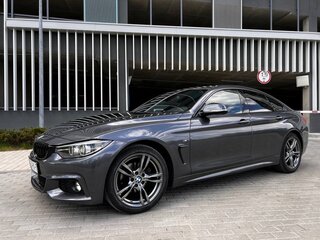2018 BMW 4 серии Gran Coupe 418d F32/F33/F36 Рестайлинг, серый, 2390000 рублей, вид 2