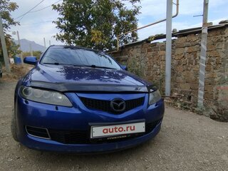 2007 Mazda 6 I (GG) Рестайлинг, синий, 720000 рублей, вид 1
