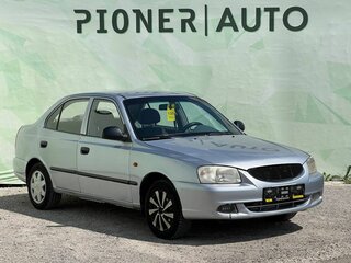 2008 Hyundai Accent ТагАЗ II, серебристый, 455000 рублей, вид 3