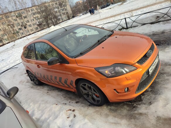 2008 Ford Focus ST II Рестайлинг, оранжевый - вид 11