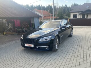 2012 BMW 7 серии Long 750Li xDrive V (F01/F02/F04), чёрный, 2300000 рублей, вид 2
