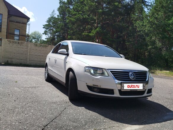 2010 Volkswagen Passat B6, белый, 780000 рублей - вид 12