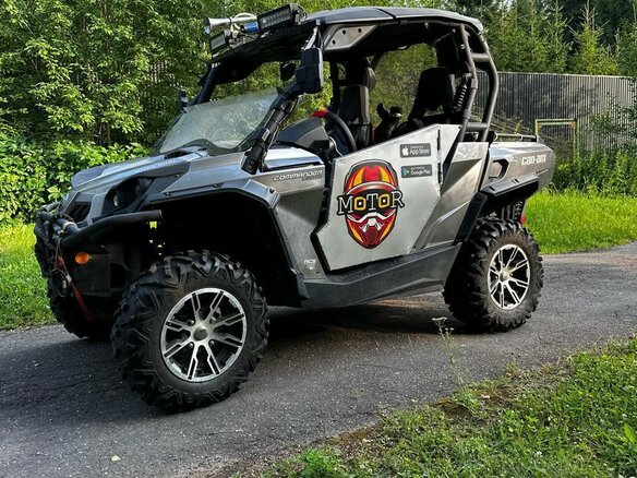 2012 BRP Can-Am Commander 1000, серебристый, 1320000 рублей - вид 13