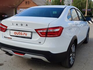 2019 Lada (ВАЗ) Vesta Cross I, белый, 1199000 рублей, вид 5