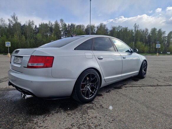 2007 Audi A6 III (C6), серебристый, 1300000 рублей - вид 3