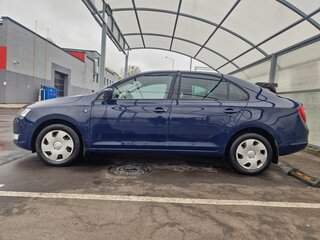 2014 Skoda Rapid I, синий, 1000000 рублей, вид 4