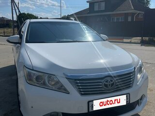 2013 Toyota Camry VII (XV50), белый, 1100000 рублей, вид 2