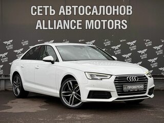 2017 Audi A4 V (B9), белый, 1990000 рублей, вид 1