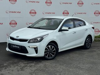 2018 Kia Rio IV, белый, 1289000 рублей, вид 1