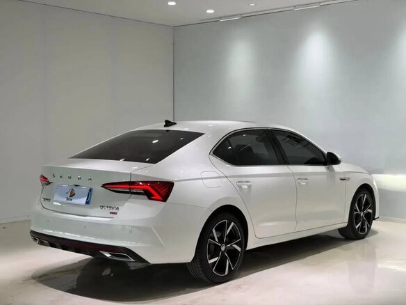2023 Skoda Octavia IV (A8), белый - вид 1