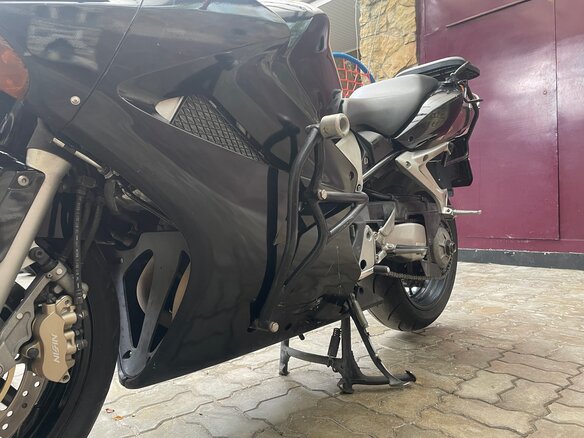 2003 Honda VFR 800, чёрный, 360000 рублей - вид 10
