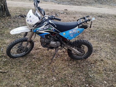 2020 Racer Pitbike 125/160, синий, 45000 рублей, вид 2